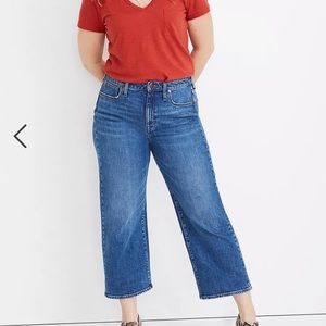 Madewell Curvy Slim Wide-Leg Jeans 29p